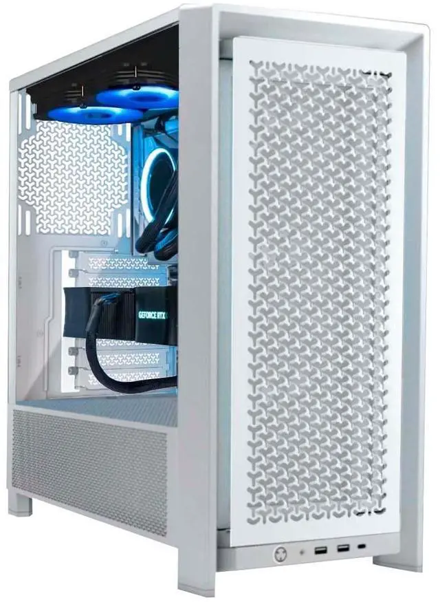 ADAMANT CUSTOM 24-Core Liquid Cooled Media Workstation Gaming Desktop Computer PC Intel Core i9-13900K 3.0GHz Z690 TUF 32GB DDR5 2TB (2x1) NVMe SSD