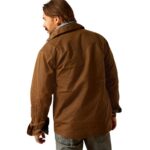 ARIAT mens Yellowstone Herder Waxed Shirt JacketJacket