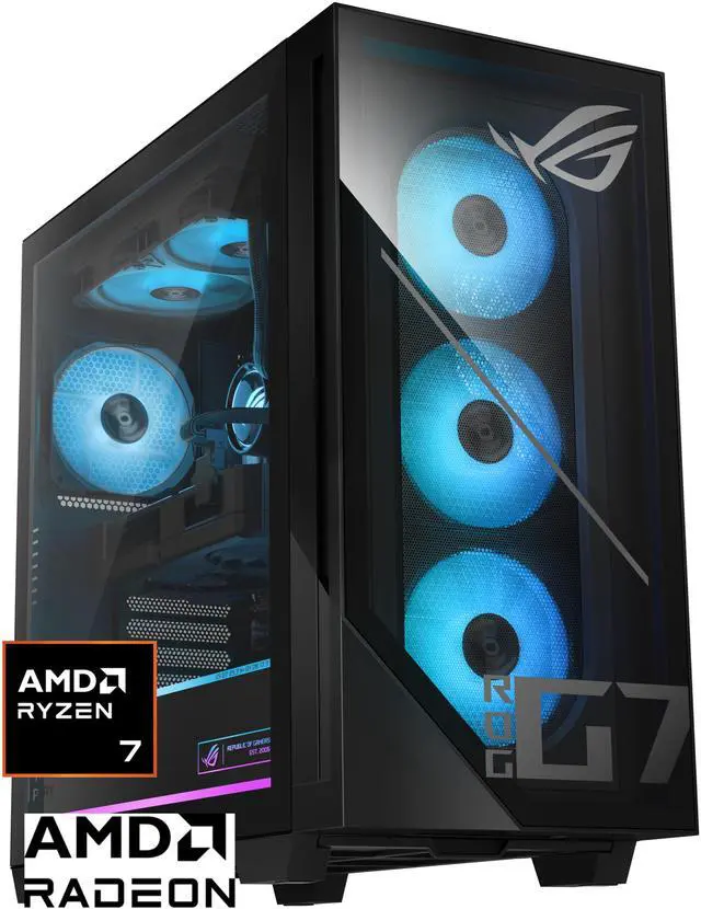 ASUS Gaming Desktop PC GM700TZ-NS776 AMD Ryzen 7 9800X3D 32GB DDR5 1TB NVMe SSD AMD Radeon RX 9070 XT Windows 11 Home