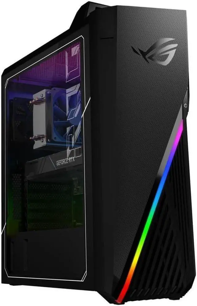 Asus ROG Strix GA15DK-DH776 RTX 3070 Gaming Desktop Computer - AMD Ryzen 7 5800X 8 Core 3.80 GHz - 16 GB RAM DDR4 SDRAM - 1 TB PCI Express SSD - Tower
