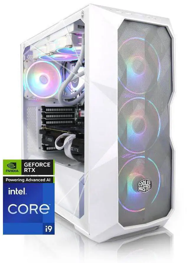 AVGPC Blizzard Gaming PC - Intel Core i9 11900KF NVIDIA GeForce RTX 5060 Ti, 32GB DDR4, 1TB NVME M.2 SSD, 360mm Liquid Cooler, ARGB Fans, Wifi/AC,