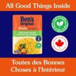 BEN'S ORIGINAL BISTRO EXPRESS Vegetable Medley Long Grain Rice Side Dish, 250g Pouch