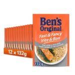 BEN'S ORIGINAL™ FAST & FANCY™ Broccoli & Cheddar Flavour Rice, 12PK CASE