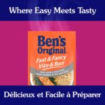 BEN'S ORIGINAL FAST & FANCY Fine Herb & Wild Rice Side Dish, 132g pouch