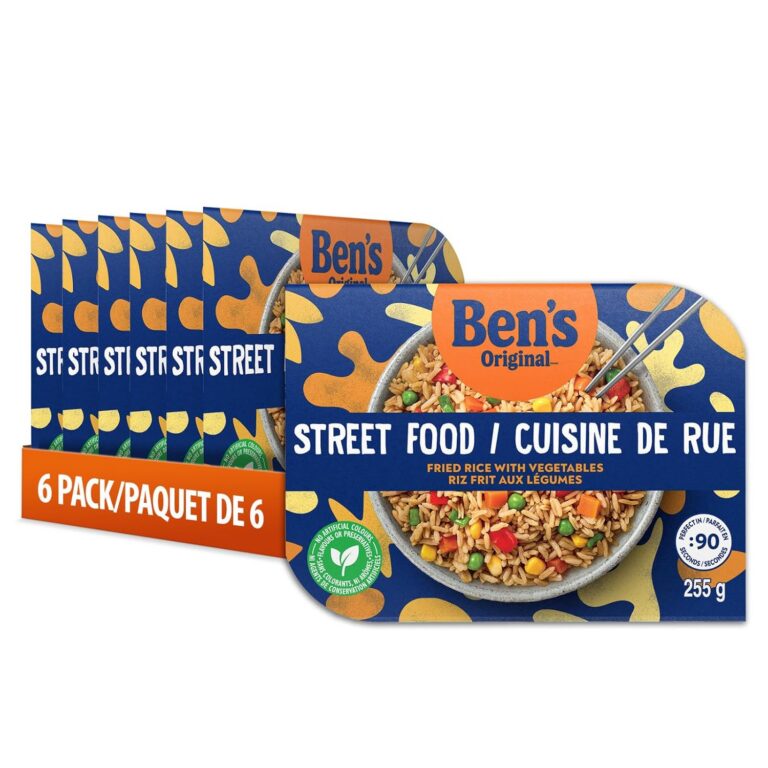 Ben's Original Street Food Fried Rice with Vegetables 6PK CASE
