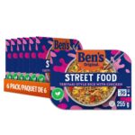 BEN'S ORIGINAL™ Street Food Teriyaki Style Rice with Chicken, 6PK CASE