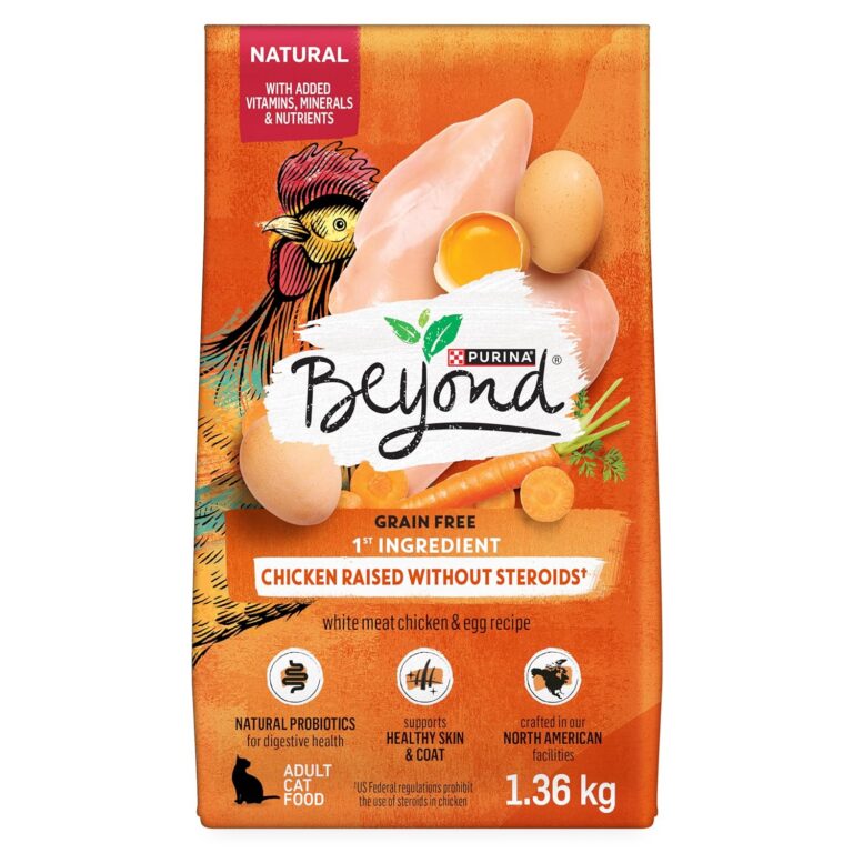 Beyond Grain Free Natural Dry Cat Food, Farm-Raised Chicken & Egg - 1.36 kg Bag