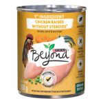 Beyond Natural Wet Dog Food, Chicken, Carrot & Pea Ground Entree - 368 g Can (12 Pack)