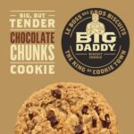 Big Daddy Chocolate Chunks Cookies, Soft & Tender Home-Baked Style Gourmet Cookies, Contains 8 Cookies (Individually Wrapped), 800g