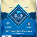 Blue Buffalo Life Protection Formula Adult Dog Food - Natural Dry Dog Food for Adult Dogs - Chicken and Brown Rice - 11.7 Kg Bag