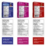 Bob Snail Fruit Roll Ups – Healthy Sweets Snacks, Real Dried Fruits, No Added Sugar, Vegan, Nut Free, Candy for Adults, Kids, with Blueberry, Raspberry, Blackberry – Bulk Gift...