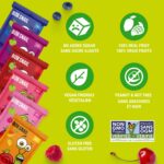 Bob Snail Fruit Roll Ups – Healthy Sweets Snacks, Real Dried Fruits, No Added Sugar, Vegan, Nut Free, Candy for Adults, Kids, with Blueberry, Raspberry, Blackberry – Bulk Gift...