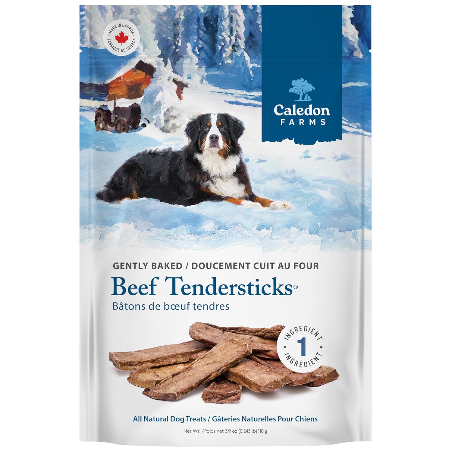Caledon Farms Beef Tendersticks 3.9oz/110G Dog Treats Caledon Farms Beef Tendersticks 3.9oz/110G Dog Treats