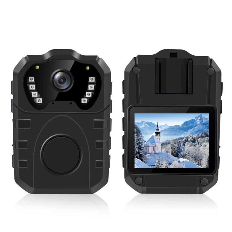 CAMMHD 1296P Body Cam, Body Worn Camera, Waterproof Police Camera with 2 Inch Display,170° Wide Angle,HD Night Vision Professional Portable Chest Recorder(Built-in 64GB)