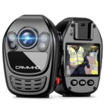 CAMMHD 1440P Body Camera Supoort Video Audio Image, Body Camera Built in 3500mAh Battery Work 12hrs, 2.0' Screen Easy to Playback Police Body Camera Data-encrypt for Law...