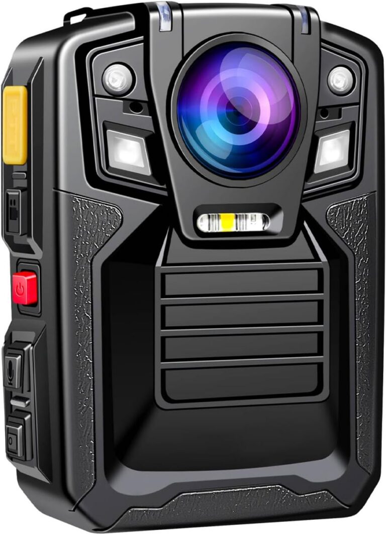 CAMMHD 1440P V8-32GB Body Cam, Police Body Camera with 2 Batteries Working 10 Hours,IP68 Body Camera with Audio and Video Recording Wearable, Night Vision Easy to Use (MAX 2160P)