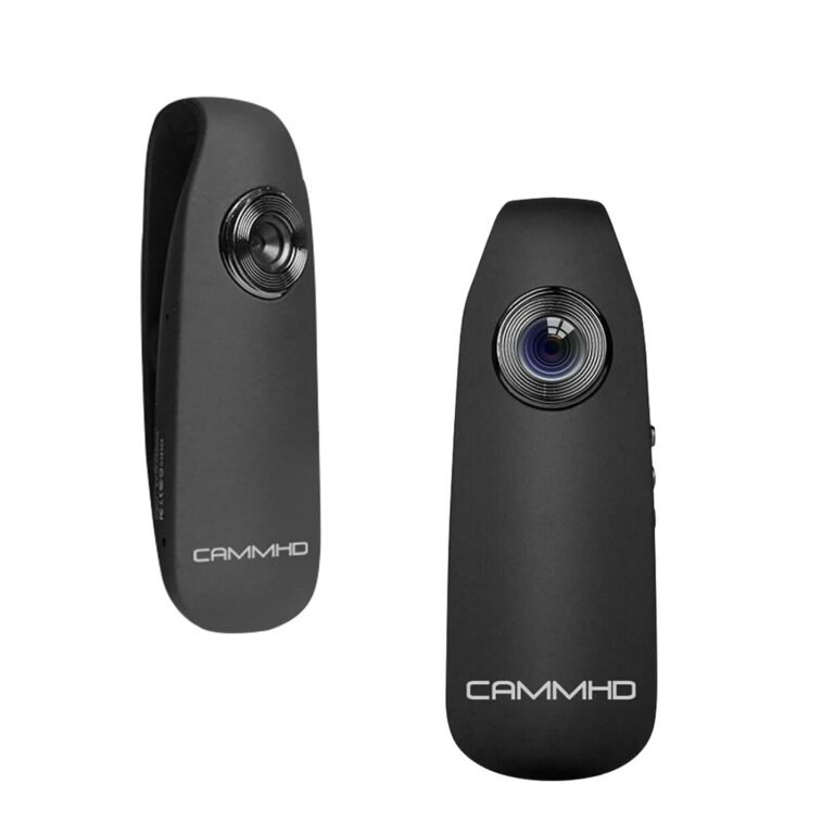 CAMMHD E3-64GB Mini Body Camera 1080P Full HD Pocket Camera, Body Cam with Audio and Video Wearable, Small Camera Recorder with Portable Pocket Clip, 3-7 Hours, Suitable for...