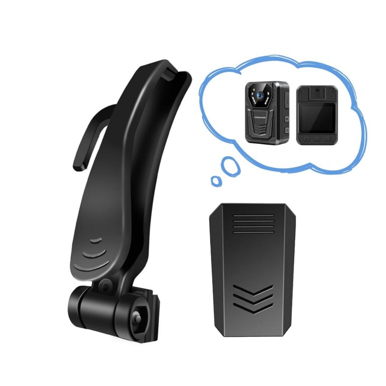 CAMMHD F6 Body Camera Long Clip and Short Clip, Only for CAMMHD F6 Body Camera Accessories