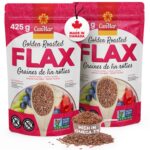Canadian Made Ground Cold Milled Golden Roasted Flaxseed (42oz/1.2Kg) – Vegan, Non-GMO, Gluten-Free – Omega-3 & Fiber-Rich Linseed Meal by CanMar Foods