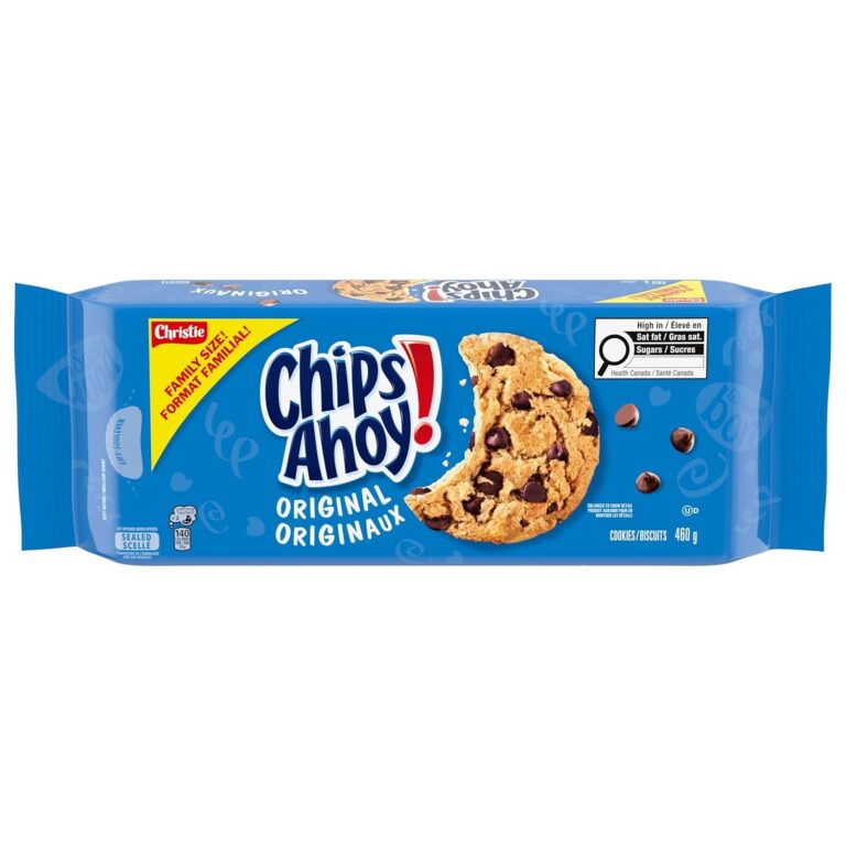 CHIPS AHOY! Original Chocolate Chip Cookies, Family Size, Resealable Pack, 460 g