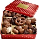 Chocolate Gift Basket – Gourmet Holiday Snack Gift Box Idea in Keepsake Tin – Men, Women, Corporate, Food Set- Bonnie and Pop