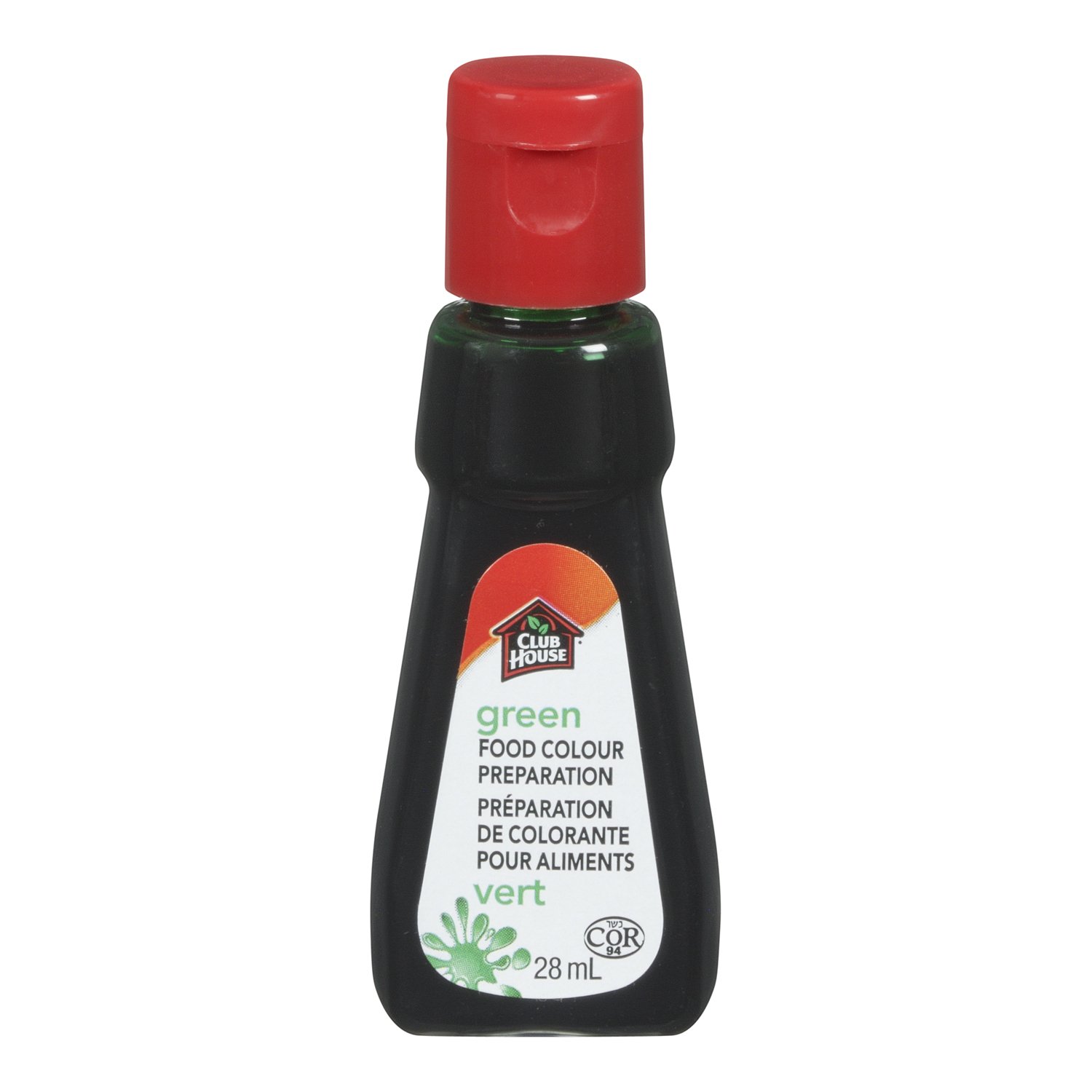Club House, Food Colour Preparation, Green, 28ml Club House, Food Colour Preparation, Green, 28ml