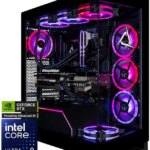 CLX Horus Gaming Desktop - Intel Core Ultra 9 285K 3.7GHz 24-Core Processor, 96GB DDR5 Memory, GeForce RTX 5080 16GB GDDR7 Graphics, 2TB NVMe M.2 SSD,
