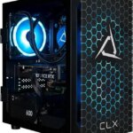 CLX SET Gaming Desktop - AMD Ryzen 5 9600X 3.9GHz 6-Core Processor, 32GB DDR5 Memory, GeForce RTX 4060 8GB GDDR6 Graphics, 1TB NVMe M.2 SSD, WiFi, Win
