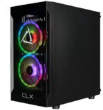 CLX Set Gaming Desktop - Intel Core i5 14400F 2.5GHz 10-Core Processor, 16GB DDR5 Memory, GeForce RTX 5050 8GB GDDR6 Graphics, 1TB NVMe M.2 SSD, WiFi,