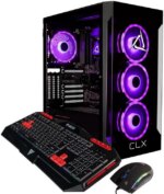 CLX SET Gaming Desktop - Intel Core i7 13700KF 3.4GHz 16-Core Processor, 32GB DDR5 Memory, GeForce RTX 4060 8GB GDDR6 Graphics 1TB NVMe M.2 SSD, 4TB