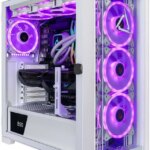 CLX SET Gaming Desktop - Intel Core Ultra 9 285K 3.7GHz 24-Core Processor, 64GB DDR5 Memory, GeForce RTX 5070 12GB GDDR7 Graphics, 2TB NVMe M.2 SSD,