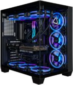 CLX Set Gaming Desktop - Liquid Cooled AMD Ryzen 7 9800X3D 4.7GHz 8-Core Processor, 32GB DDR5 Memory, GeForce RTX 5080 16GB GDDR7 Graphics, 2TB SSD,