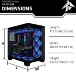 CLX Set Gaming Desktop - Liquid Cooled AMD Ryzen 7 9800X3D 4.7GHz 8-Core Processor, 32GB DDR5 Memory, GeForce RTX 5080 16GB GDDR7 Graphics, 2TB SSD,