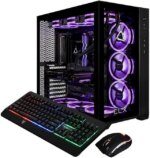 CLX SET Gaming Desktop - Liquid Cooled Intel i9 13900KF 3.0GHz 24-Core Processor, 64GB DDR5-5600 Memory, GeForce RTX 4070 12GB GDDR6X Graphics, 2TB