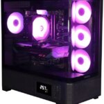 Cobratype Pilot Gaming PC, Ryzen 5 9600X 3.90 GHz (Up to 5.4 GHz), AMD Radeon RX 9070 XT, 1TB NVMe SSD, 32GB DDR5, Wi-Fi, Win 11 Home
