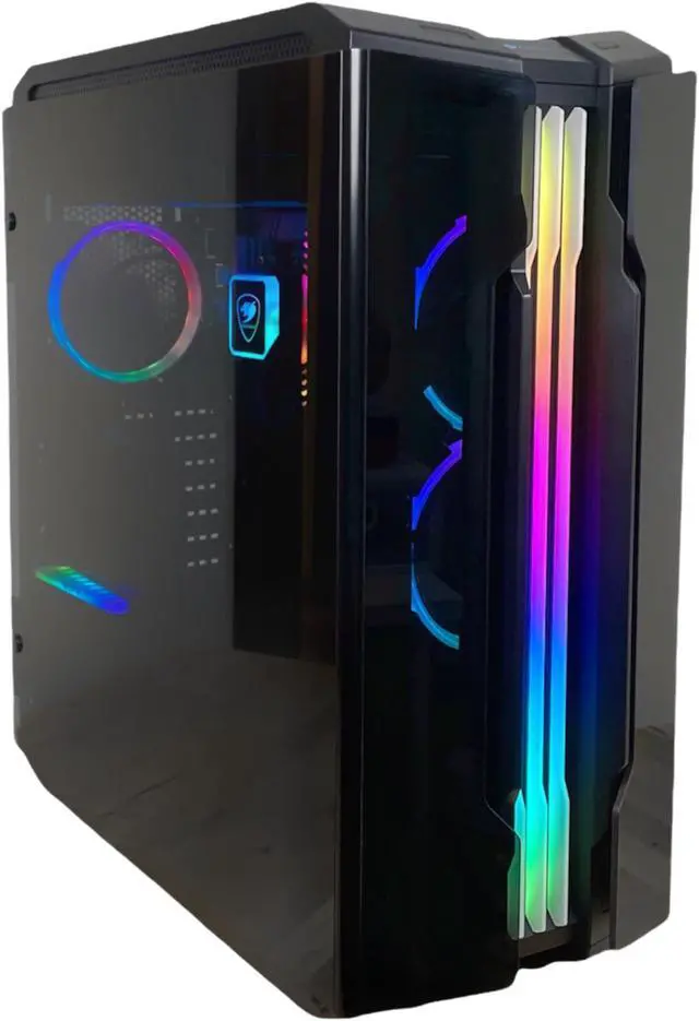 Cougar Battleship Gaming Computer | i5-10500 | RTX 3060 12GB | 32GB RAM | 1TB NVMe | Water Cooling