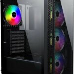 Custom Built PRC AMD Ryzen Vega Gaming Desktop PC AMD Ryzen 7 5700G 3.8GHz 8-Core Processor Vega 8 Graphics 16GB DDR4 RAM 256GB Solid State Drive