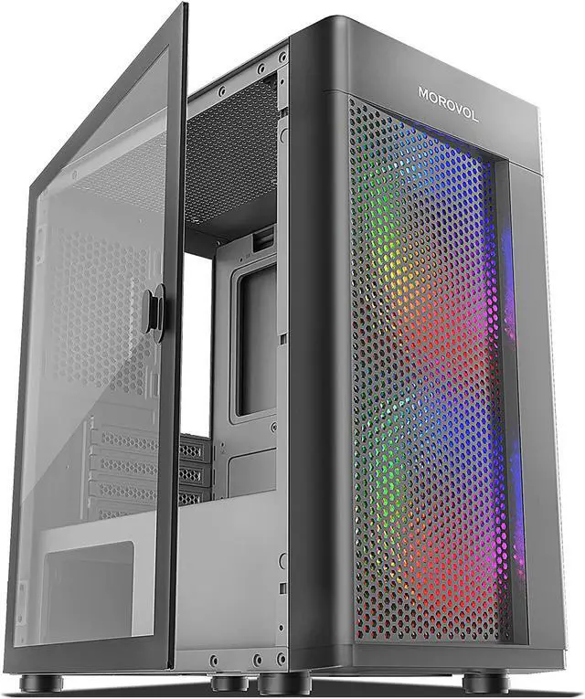 Custom Built PRC AMD Ryzen Vega Gaming Desktop PC AMD Ryzen 7 5700G 3.8GHz 8-Core Processor Vega 8 Graphics 16GB DDR4 RAM 256GB Solid State Drive