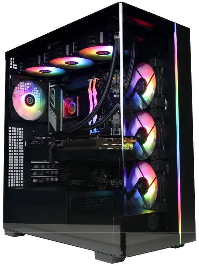 CyberPowerPC Gamer Supreme Gaming Desktop, Intel Core Ultra 9 285K, NVIDIA GeForce RTX 5080 16GB, 32GB DDR5, 2TB SSD, Black, SLC8000WST