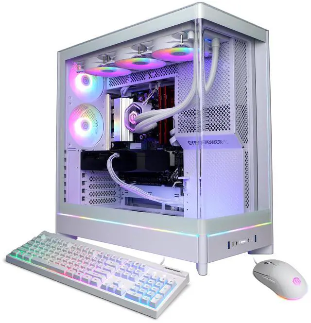 CyberPowerPC Gamer Supreme GML70932- AMD Ryzen 7 9850X3D 4.7GHz, 32GB DDR5, NVIDIA GeForce RTX 5070 12GB, 1TB SSD & Win 11 Home
