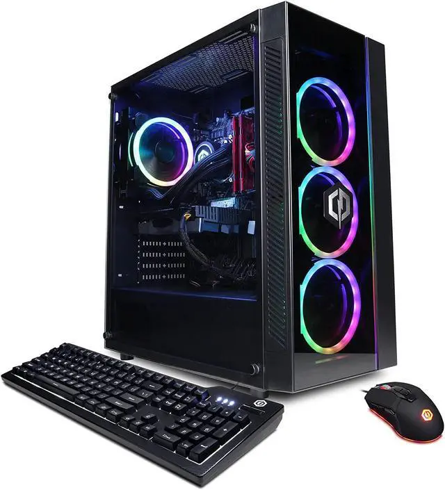 CYBERPOWERPC Gamer Supreme Liquid Cool Gaming PC, AMD Ryzen 7 5800X 3.8GHz, GeForce RTX 3060 12GB, 16GB DDR4, 1TB NVMe SSD, WiFi Ready & Win 11 Home