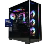 CyberPowerPC - Gaming Desktop - Intel Core Ultra 7 265F - NVIDIA GeForce RTX 5060 Ti 16GB - 32GB DDR5 RGB - 2TB PCIe 4 SSD - Black