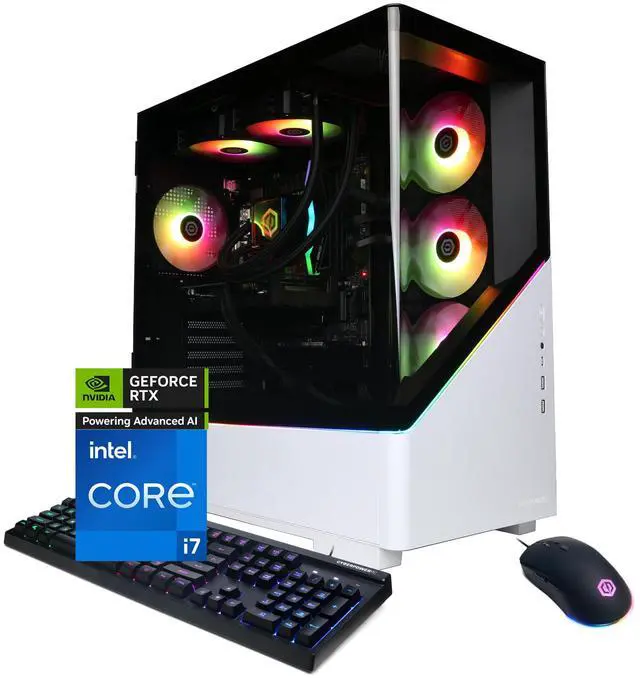 CyberpowerPC GXL70670 Intel Core i7-14700F Gaming Desktop PC