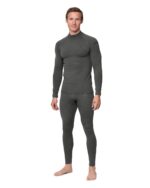 DANISH ENDURANCE Merino Wool Base Layer for Men, Extreme Warm Set, Thermal Underwear for Winter