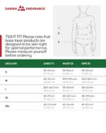 DANISH ENDURANCE Merino Wool Base Layer Long Sleeve Shirt, Breathable & Moisture-Wicking, for Men