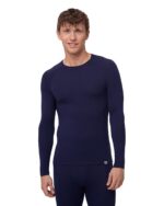 DANISH ENDURANCE Merino Wool Base Layer Long Sleeve Shirt, Breathable & Moisture-Wicking, for Men