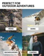 DANISH ENDURANCE Merino Wool Men's Thermal Tops for The Extreme Cold, Heavyweight, Warm Thermal Underwear for Winter