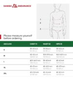 DANISH ENDURANCE Merino Wool Men's Thermal Tops for The Extreme Cold, Heavyweight, Warm Thermal Underwear for Winter