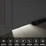Everlasting Comfort 2 Sided Under Door Draft Stopper for Bottom of Doors - Quick Install, Keeps Heat in & Cold Air Out - Sound Proofing Strip Gap Filler, Noise Blocker -Fits...