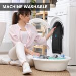 Everlasting Comfort 2 Sided Under Door Draft Stopper for Bottom of Doors - Quick Install, Keeps Heat in & Cold Air Out - Sound Proofing Strip Gap Filler, Noise Blocker -Fits...